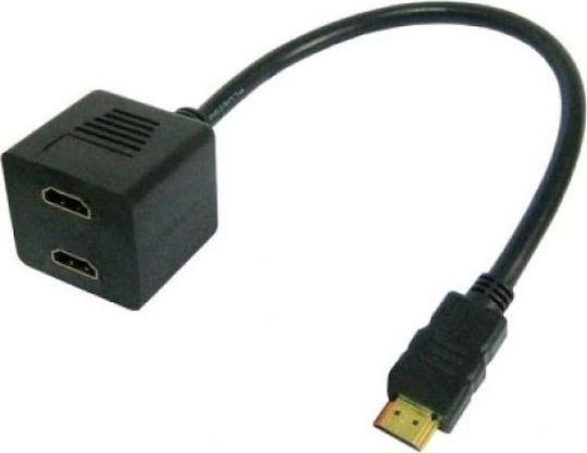 Techly Μετατροπέας HDMI male σε HDMI female 1τμχ ICOC-HDMI-F-002