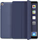 Smart Flip Cover Synthetic Leather Navy (iPad 2019/2020/2021 10.2'')