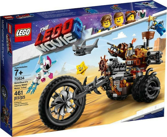 LEGO Das Lego Der Lego-Film 2 MetalBeards Schweres Metall Motor Trike Für 7+ Jahre