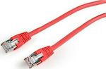 Cablexpert F/UTP Cat.6 Καλώδιο Δικτύου Ethernet 0.5m Κόκκινο