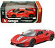 Bburago Ferrari 488 Pista Figurină de Modelism Mașină la Scară 1:24 26026