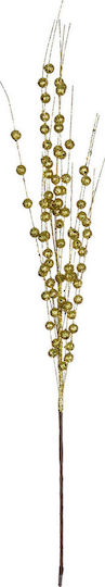 TnS Christmas Decorative Branch 73cm Fern Branch Gold 73cm