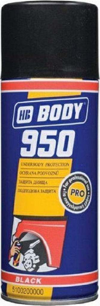 HB Body 950 Σπρέι Πίσσας Μαύρη 400ml