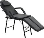 vidaXL Beauty Chair Black