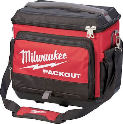 Milwaukee Packout Over the Shoulder Tool Bag Red L38xW33xH42cm