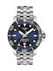 Tissot Seastar 1000 Powermatic 80 Ceas Bărbătesc 39mm Cronograf Baterie cu Argintiu Brățară Metalică