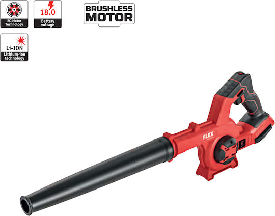 Flex BW 18.0-EC SOLO Φυσητήρας Χειρός Μπαταρίας 18V Solo με Ρύθμιση Έντασης & Μέγιστη Ταχύτητα Αέρα 288km/h