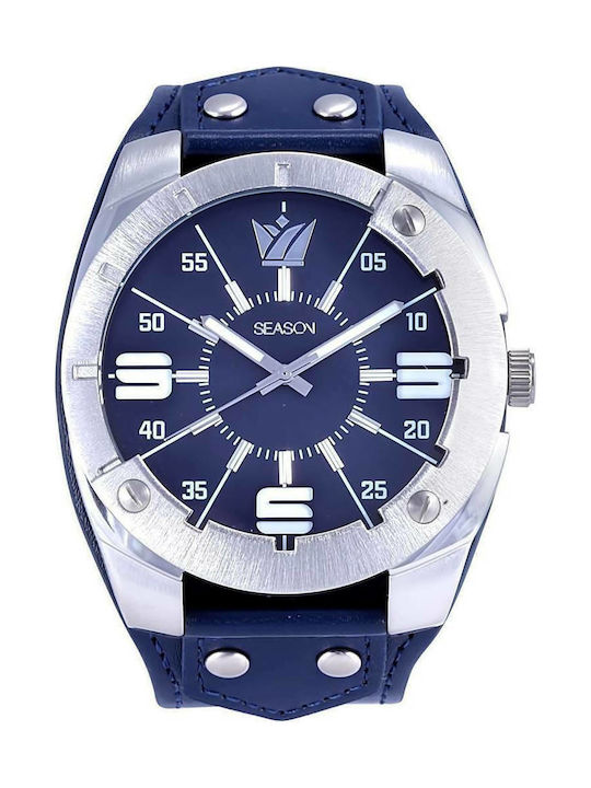 Season Time Power Herrenuhr 48mm Batterie mit B...