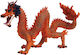 Plastoy Miniature Toy The Red Chinese Dragon