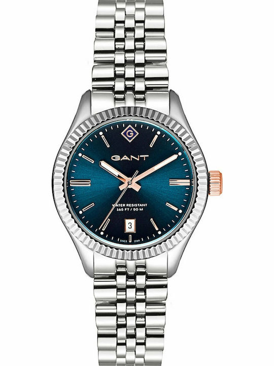 Gant Sussex Men's Watch 34mm Battery with Silve...