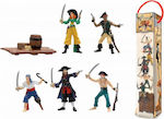 Plastoy Miniature Toy Pirates Set of 6 (Various Designs/Assortments of Designs) 1pc