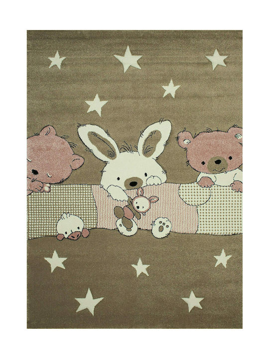 Koulis Carpets Kids Synthetic Rug 1372A Stars 133x190cm