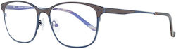 Hackett Blue Man Ανδρικός Μεταλλικός Σκελετός Navy Μπλε