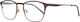 Hackett Men's Metal Brown Prescription Eyeglass Frame HEB1629-149