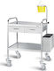 +DM Medical Wheeled Nursing Table W70xD50xH85cm D-28