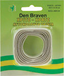 Bostik Den Braven Self-Adhesive Hook & Loop Tape White 500mmx0.5m 2pcs 660126