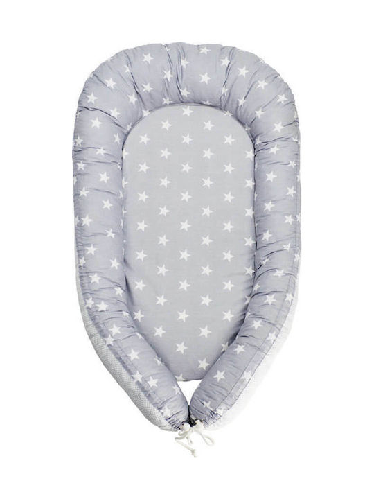 Bebe Stars Baby Nest Pillow Stars Gray 55x87cm