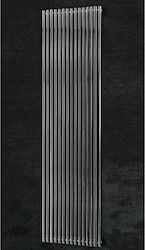 Karag Calida Πετσετοκρεμάστρα Μπάνιου 1800x500 899kcal/h Ασημί