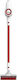 Jimmy JV51 Rechargeable Stick Vacuum 21.6V Red