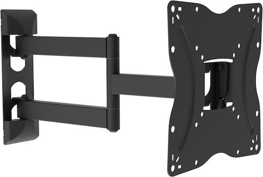 Cabletech DM-0214 DM-0214 Suport TV de perete cu braț până la 42" și 30kg