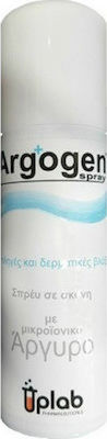 Uplab Pharmaceuticals Argogen Spray Σκόνη Με Μικροϊονικό Άργυρο Για Πληγές & Δερματικές Βλάβες 125ml