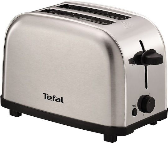 Tefal Ultra Mini Φρυγανιέρα 2 Θέσεων 700W Inox