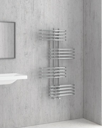 Karag Eden EDEN Towel Rail Bathroom 1200x500 364kcal/h Silver