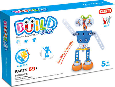 Hanye Build & Play Ρομπότ für Kinder ab 5+ Jahren