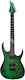 Solar Guitars S1.6 Electric Guitar Stratocaster with HH Pickup Configuration Green