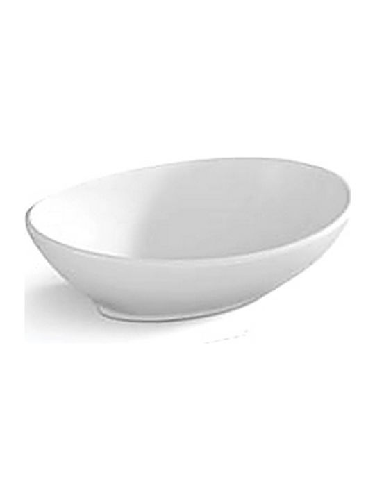 KLP Ring Vessel Sink Porcelain 40.5x33x14.5cm White