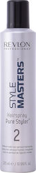 Revlon Style Masters 2 Pure Styler Medium Hold Λακ 325ml Revlon Style Masters 2 Pure Styler Medium Hold Λακ 325ml