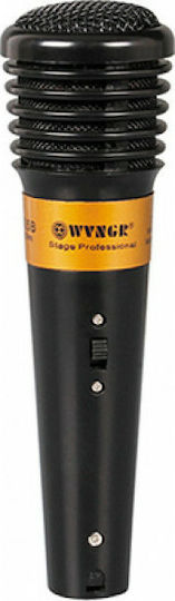 WVNGR WG-535B Δυναμικό Μικρόφωνο XLR Χειρός για Φωνητικά σε Χρυσό Χρώμα