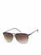 Italia Independent Men's Sunglasses with Brown Metal Frame 0211.093.000