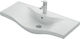 KLP Basic Inset Sink Porcelain 80x45x17.5cm White