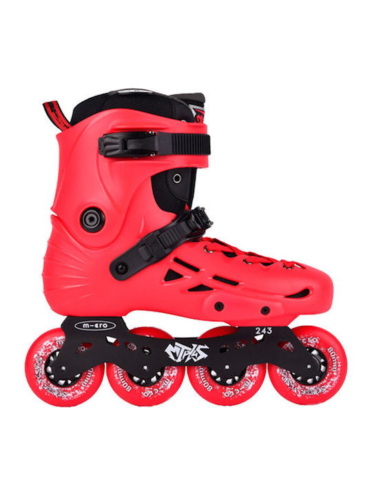 Micro MT-Plus Adult/Kids Inline Rollers Red