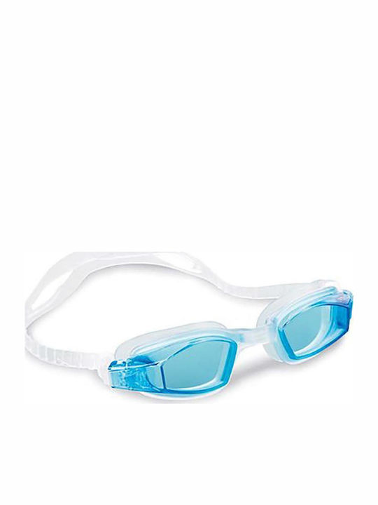 Intex Free Style Γυαλιά Κολύμβησης Παιδικά Μπλε