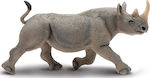 Safari Ltd Miniature Toy Black Rhino 6.75cm.