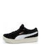 Puma Vikky Platform Γυναικεία Sneakers Μαύρα