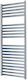 K-Energy Artemis Towel Rail Bathroom 1000x700 854kcal/h Silver