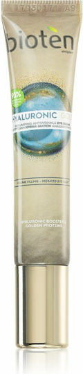 Bioten Hyaluronic Gold Cremă de Ochi pentru Hidratare și Anti-îmbătrânire 15ml