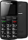 Panasonic KX-TU110 Dual SIM Κινητό με Κουμπιά για Ηλικιωμένους Μαύρο