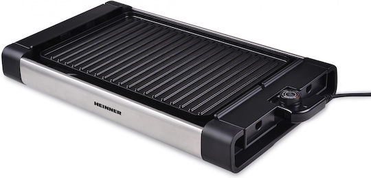 Heinner Tabletop Grătar Electric Placă Striată 1800W cu Termostat Reglabil 41bucx26buccm