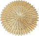 Espiel Gold Wall Decor Made of Metal 56x56cm