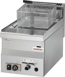 Modular Professional Φριτέζα Υγραερίου 6.8kW Χωρητικότητας 10lt 30x60x28cm FU60/30FRG