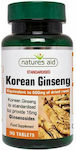 Natures Aid Korean Ginseng 40mg (600mg equiv) 90 κάψουλες