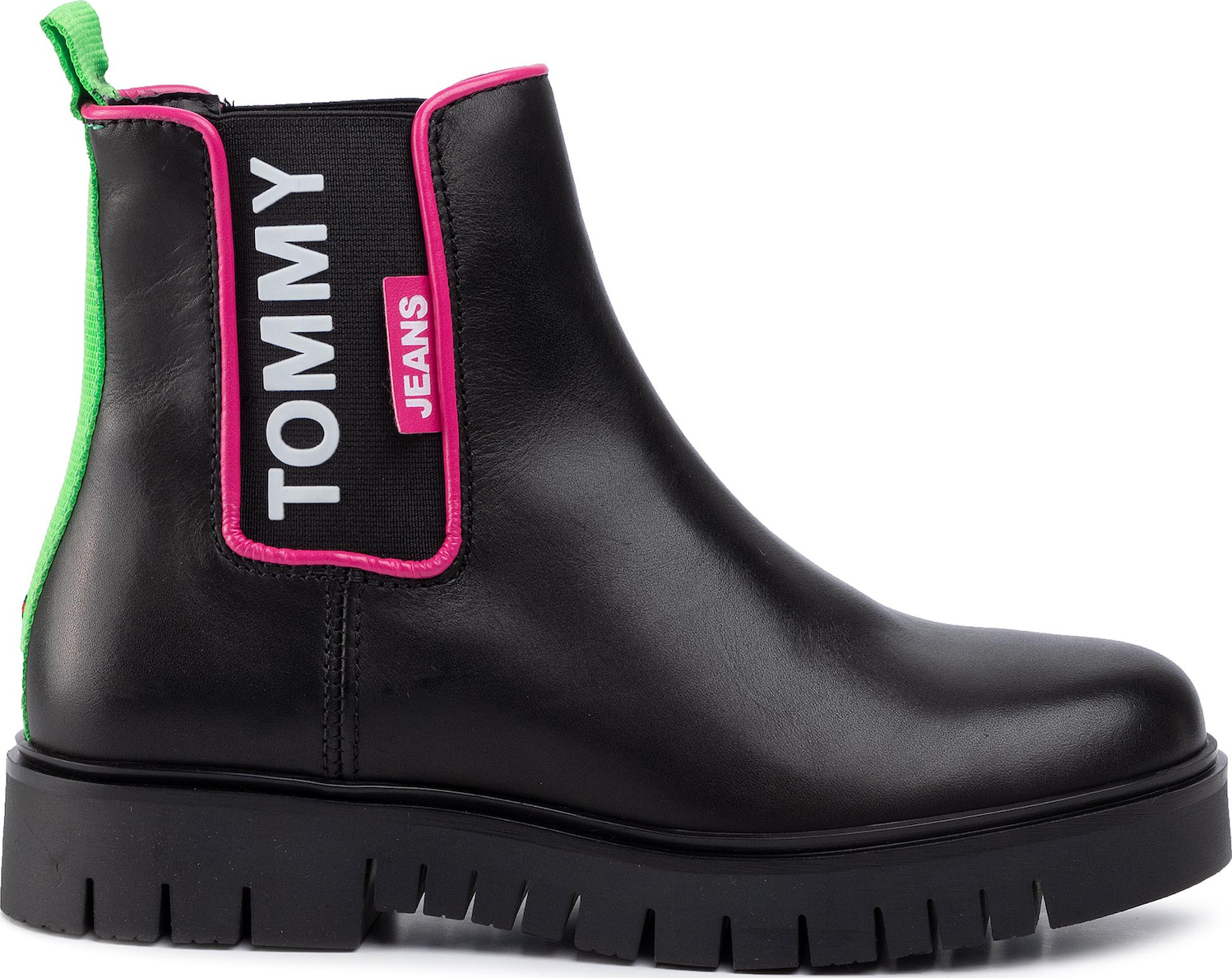 tommy hilfiger double detail long boot