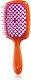 Janeke Superbrush Brush Hair for Detangling Orange