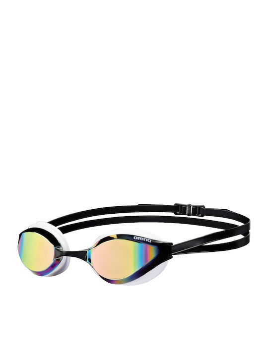 Arena Python Mirror Swimming Goggles Adults Black