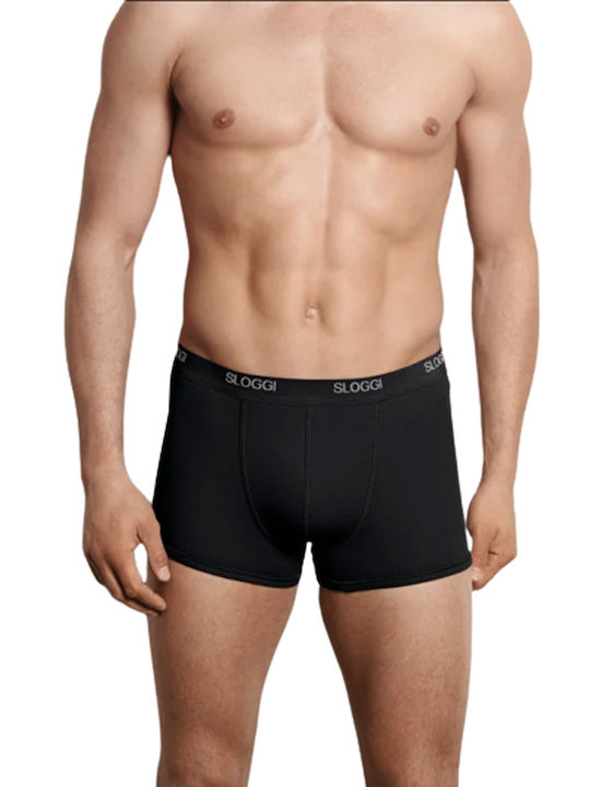 Sloggi Basic Short Μποξεράκι Μαύρο