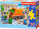 Puzzle pentru Copii Garbage Car pentru 4++ Ani 30buc Castorland